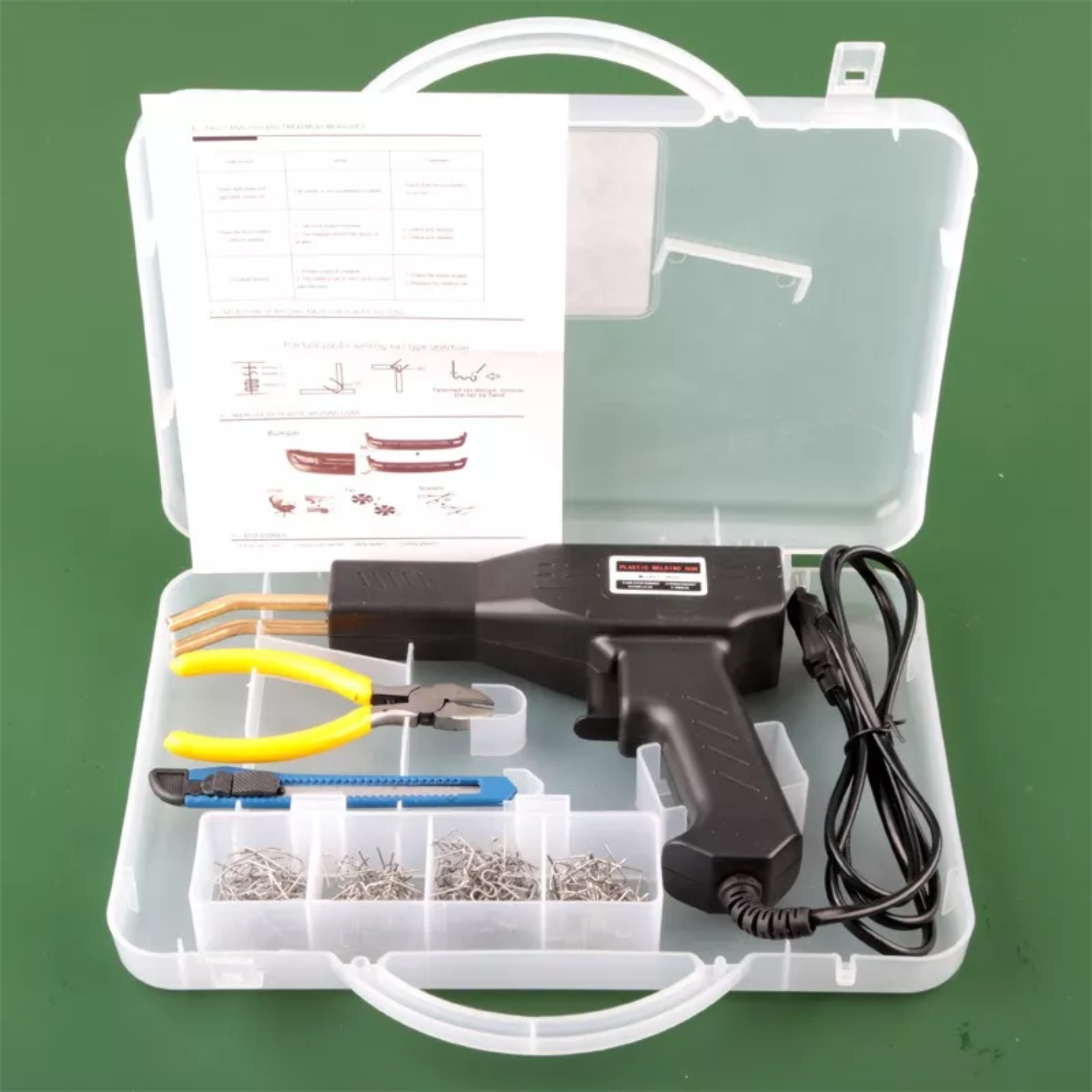 Máquina Soldar Grapadora Plástico