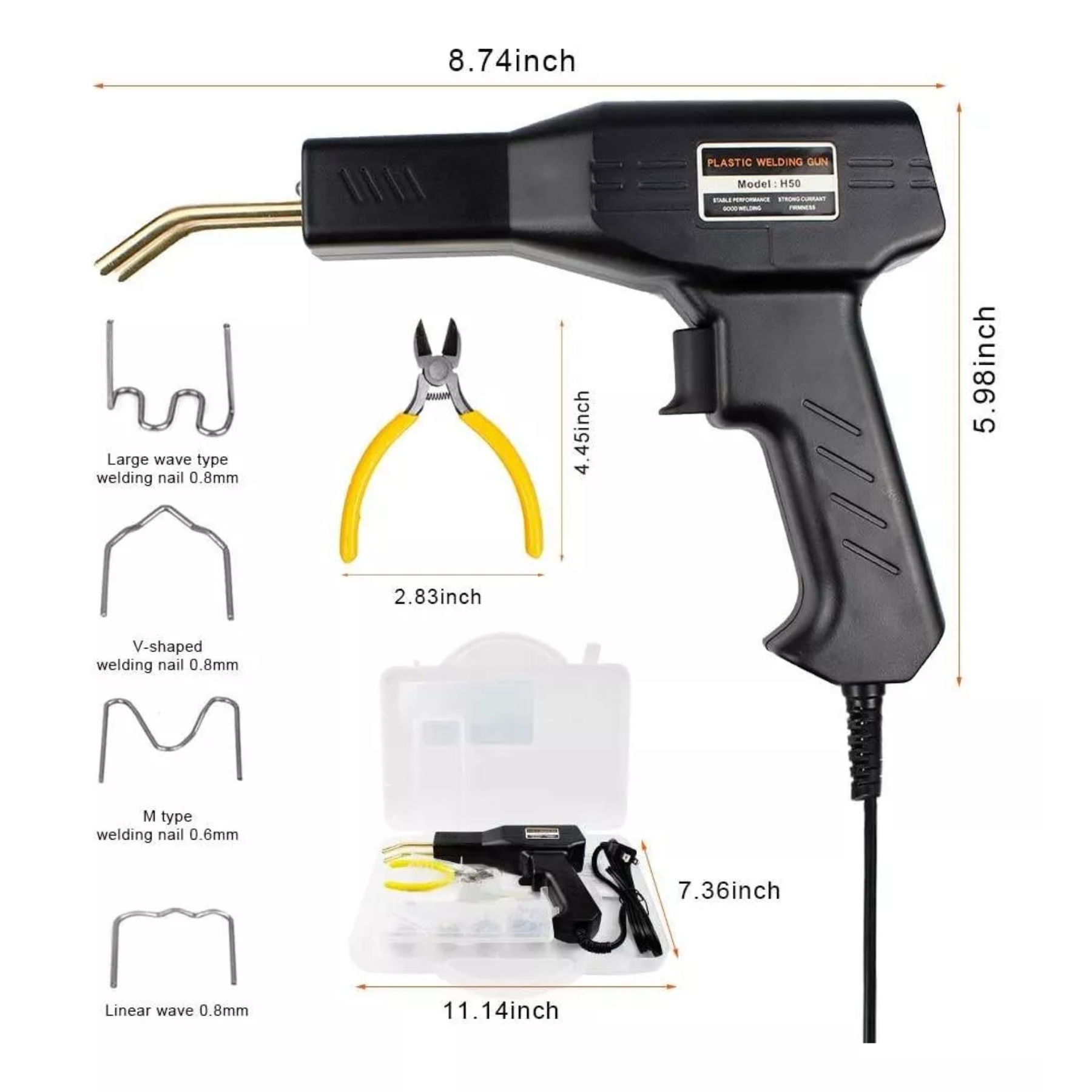 Máquina Soldar Grapadora Plástico