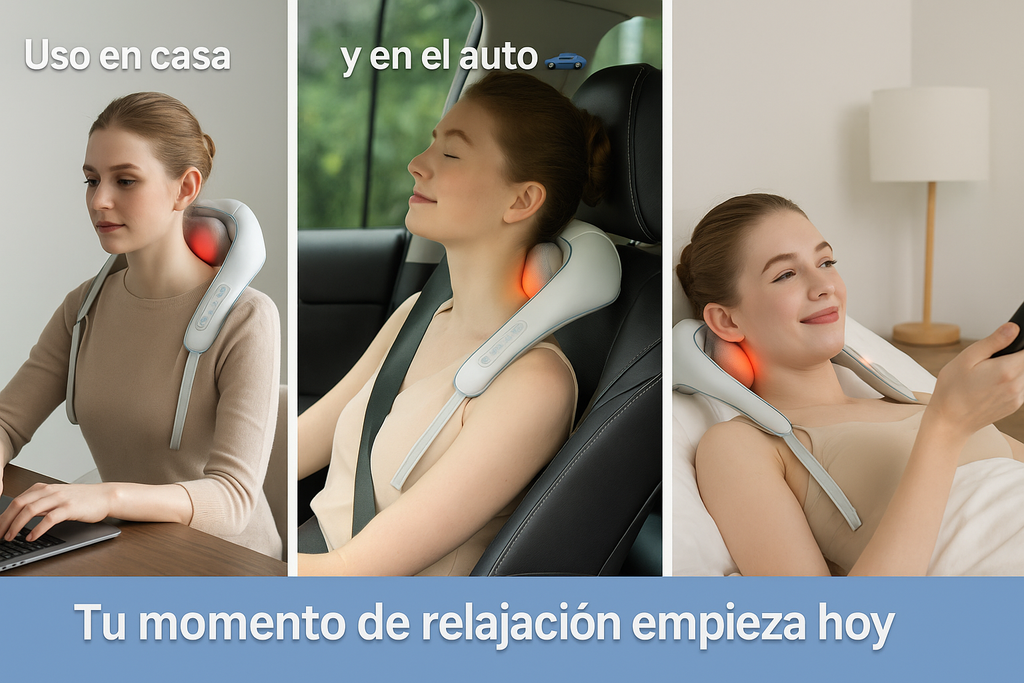 Masajeador Eléctrico Cuello Antiestrés