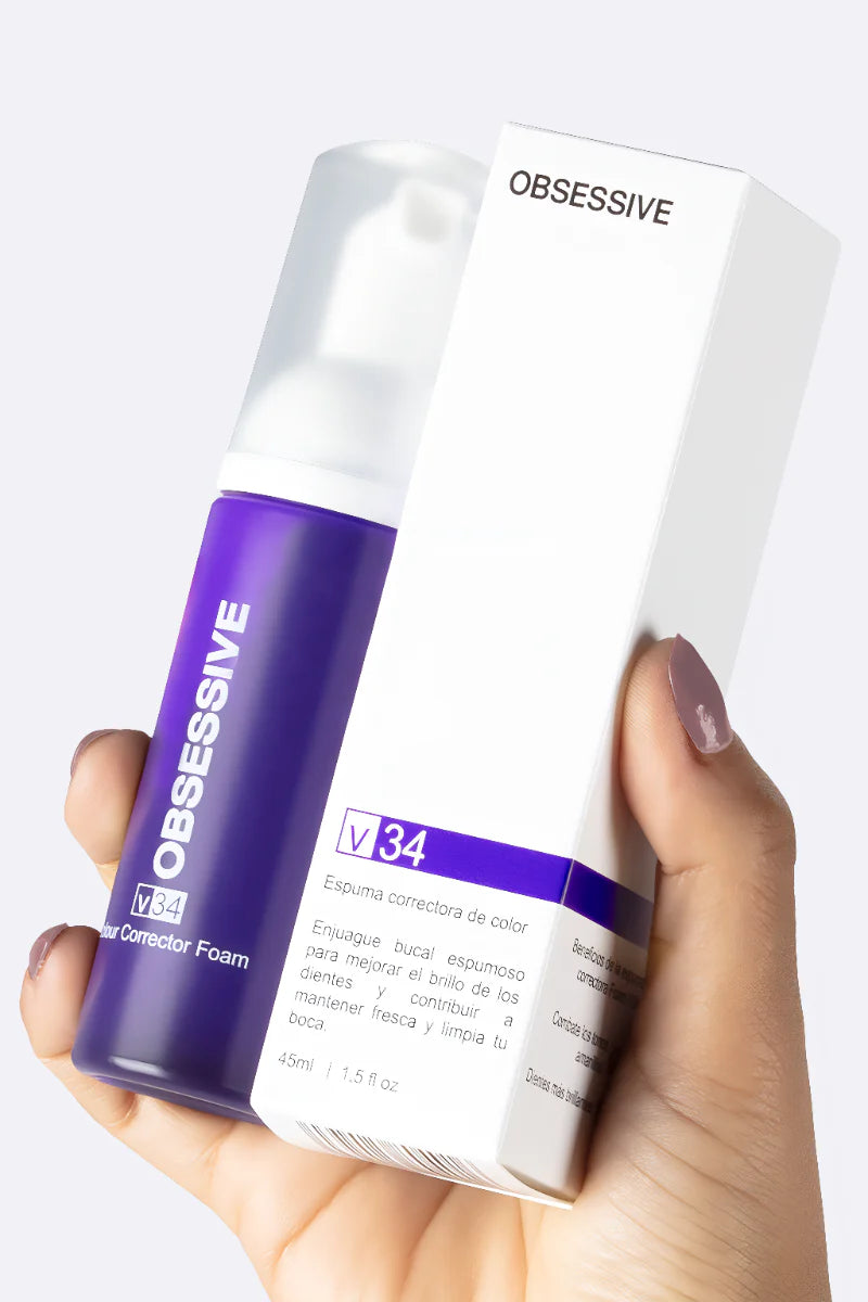 ESPUMA BLANQUEADORA DE DIENTES: OBSESSIVE